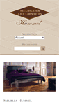 Mobile Screenshot of meubles-hummel.com